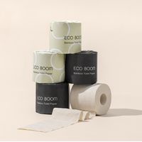 Eco Boom 100% Bamboo Toilet Paper - 48 Pack